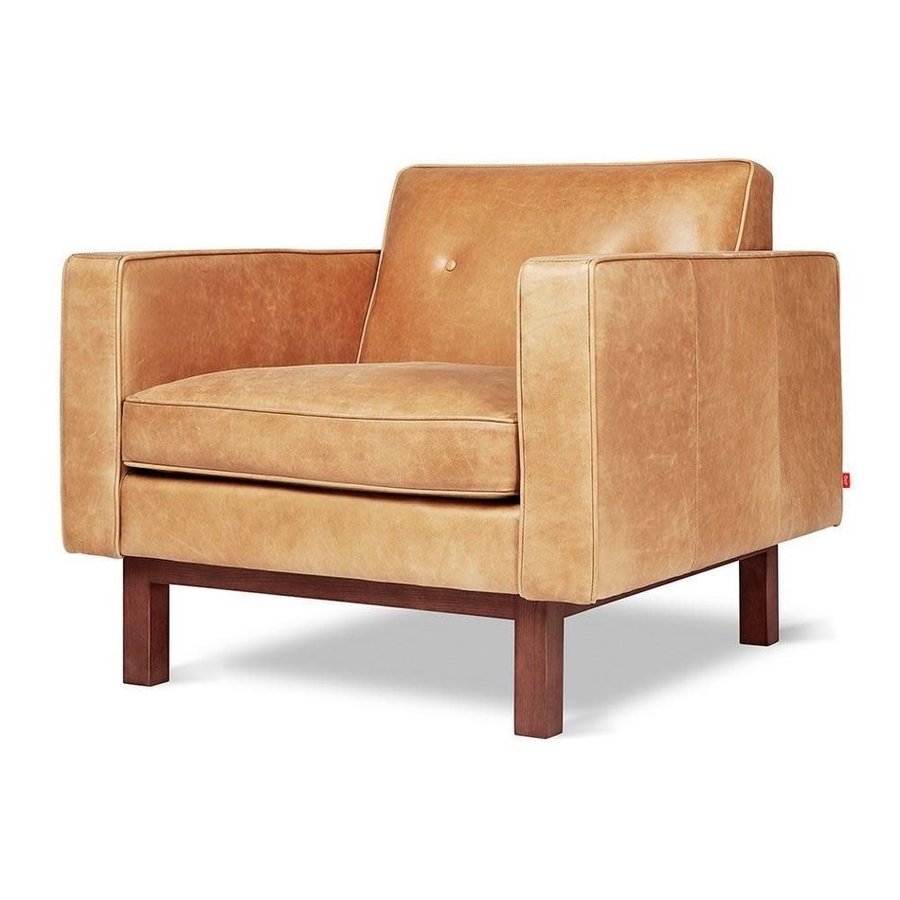 Embassy leather armchair by Gus* Modern