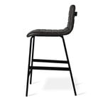 LECTURE COUNTER STOOL WITH BLACK LEATHER by Gus* Modern