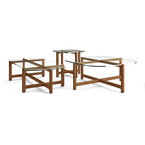 QUARRY SIDE TABLE WALNUT by Gus* Modern
