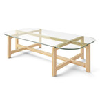 QUARRY COFFEE TABLE RECTANGULAR NATURAL ASH by Gus* Modern