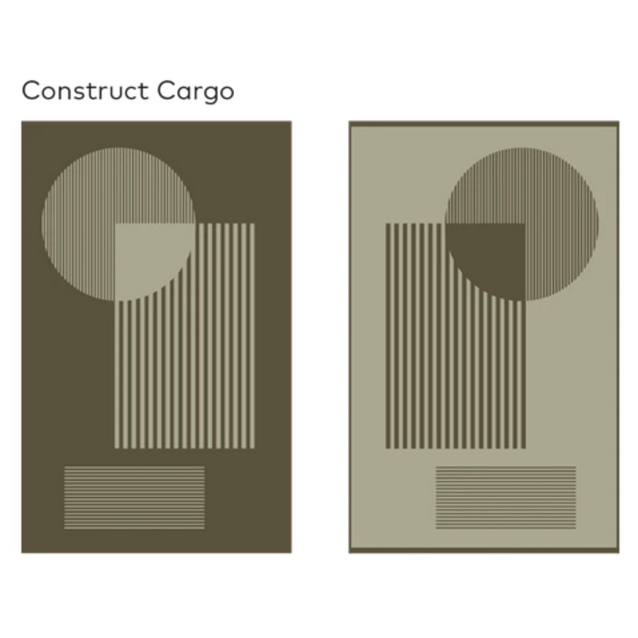 CONSTRUCT CARGO RUG REVERSIBLE by Gus* Modern
