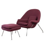 NEST ARMCHAIR + OTTOMAN WITH FABRIC