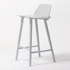 NOMA COUNTER STOOL WHITE