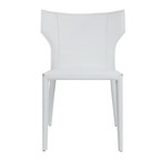 ADORO CHAIR / WHITE SYNTHETIC LEATHER