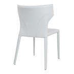 ADORO CHAIR / WHITE SYNTHETIC LEATHER