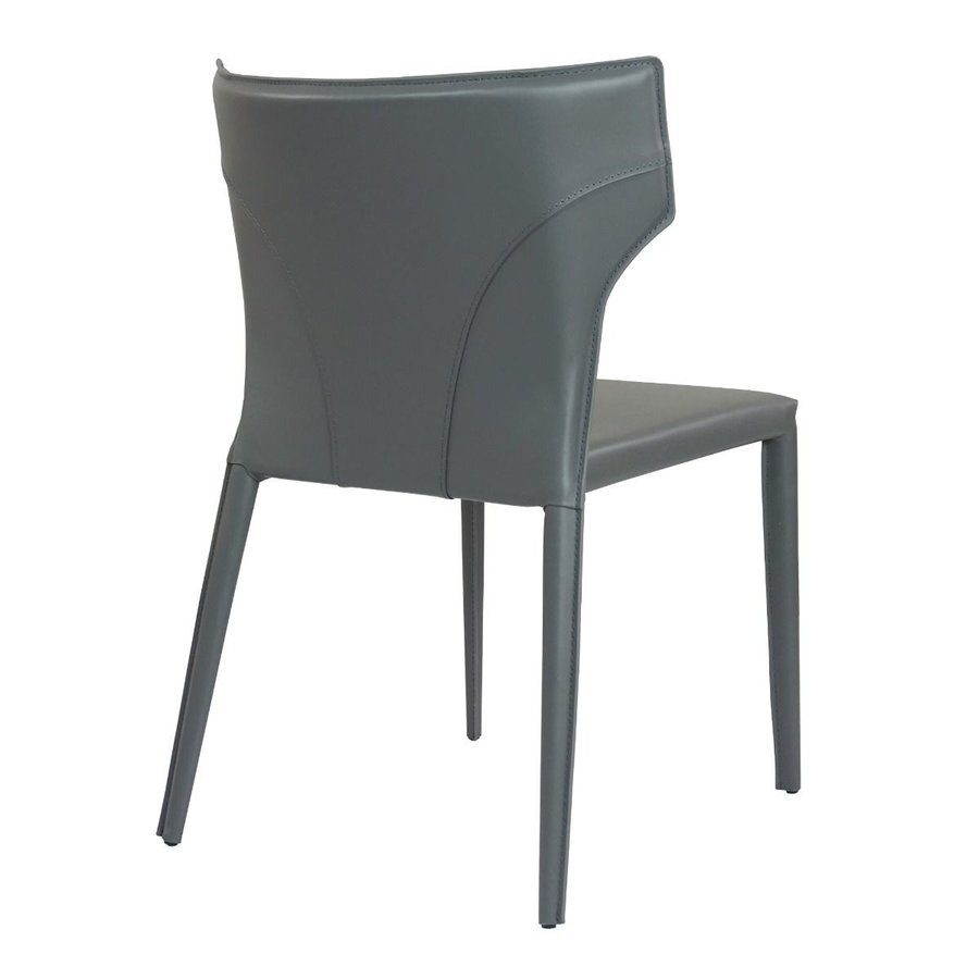 ADORO CHAIR / GREY SYNTHETIC LEATHER