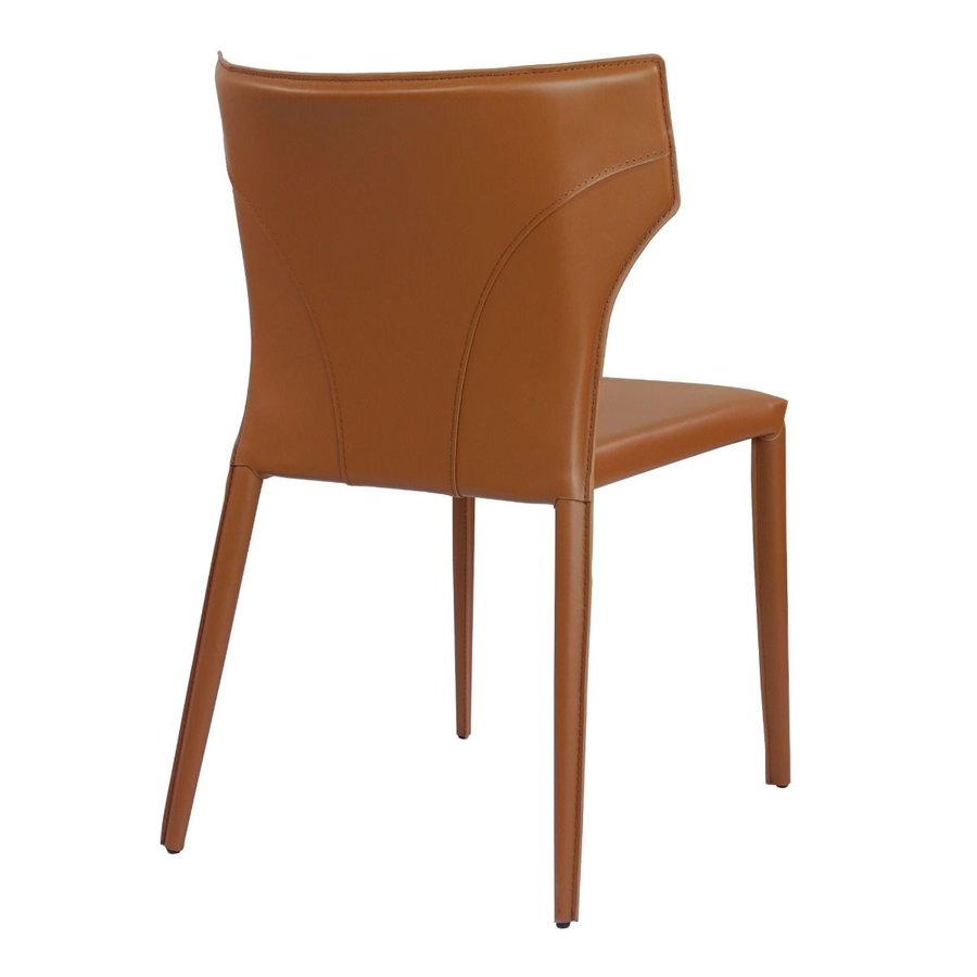 ADORO CHAIR / COGNAC SYNTHETIC LEATHER