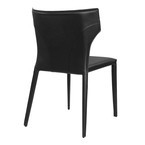ADORO CHAIR / BLACK SYNTHETIC LEATHER
