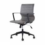 FAUTEUIL DE BUREAU LOW BACK GRIS