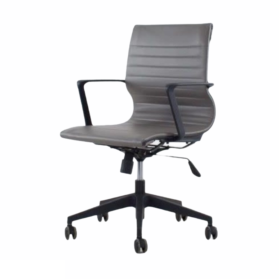 LOW BACK OFFICE CHAIR GREY