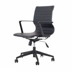 FAUTEUIL DE BUREAU LOW BACK NOIR