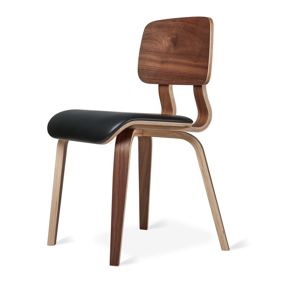 CARDINAL CHAIR NOYER AND BLACK SEAT by Gus* Modern