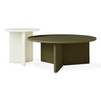 ODEON SIDE TABLE PEARL by Gus* Modern