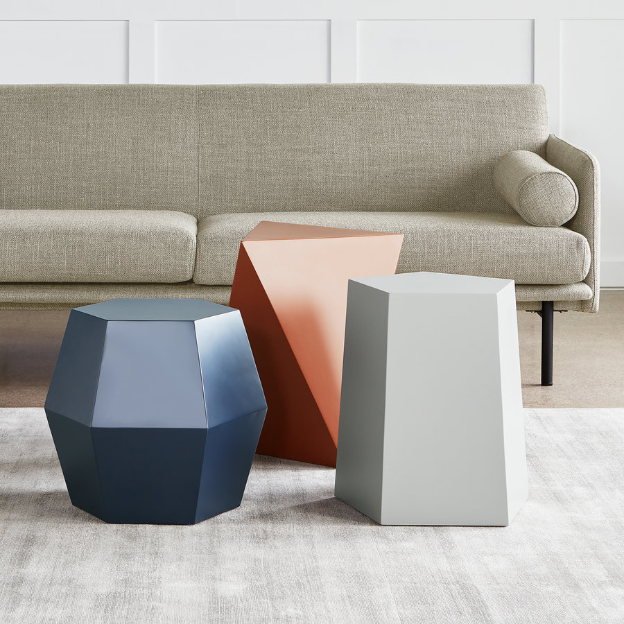 FACET 7 SIDE TABLE DUSK by Gus* Modern