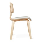 CARDINAL CHAIR BLOND ASH AND WHITE SEAT by Gus* Modern