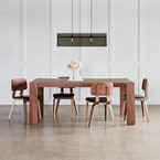 CARDINAL CHAIR NOYER AND BLACK SEAT by Gus* Modern