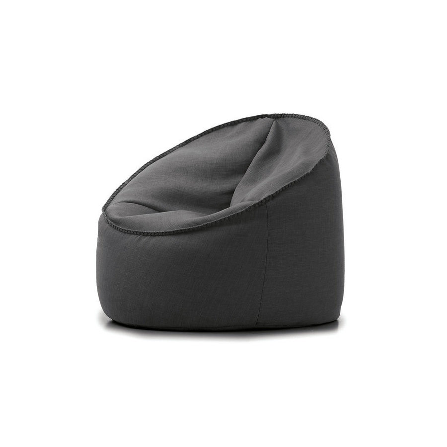 FLOWR BEAN BAG DARK GREY