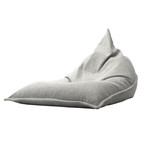 LUXE BEAN BAG COPA GREY INDOOR/OUTDOOR