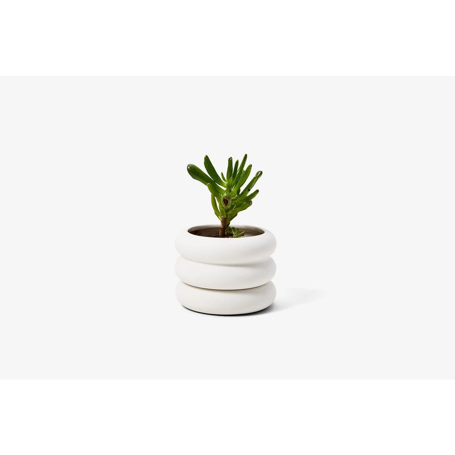 JARDINIÈRE STACKING PLANTER MINI BLANC