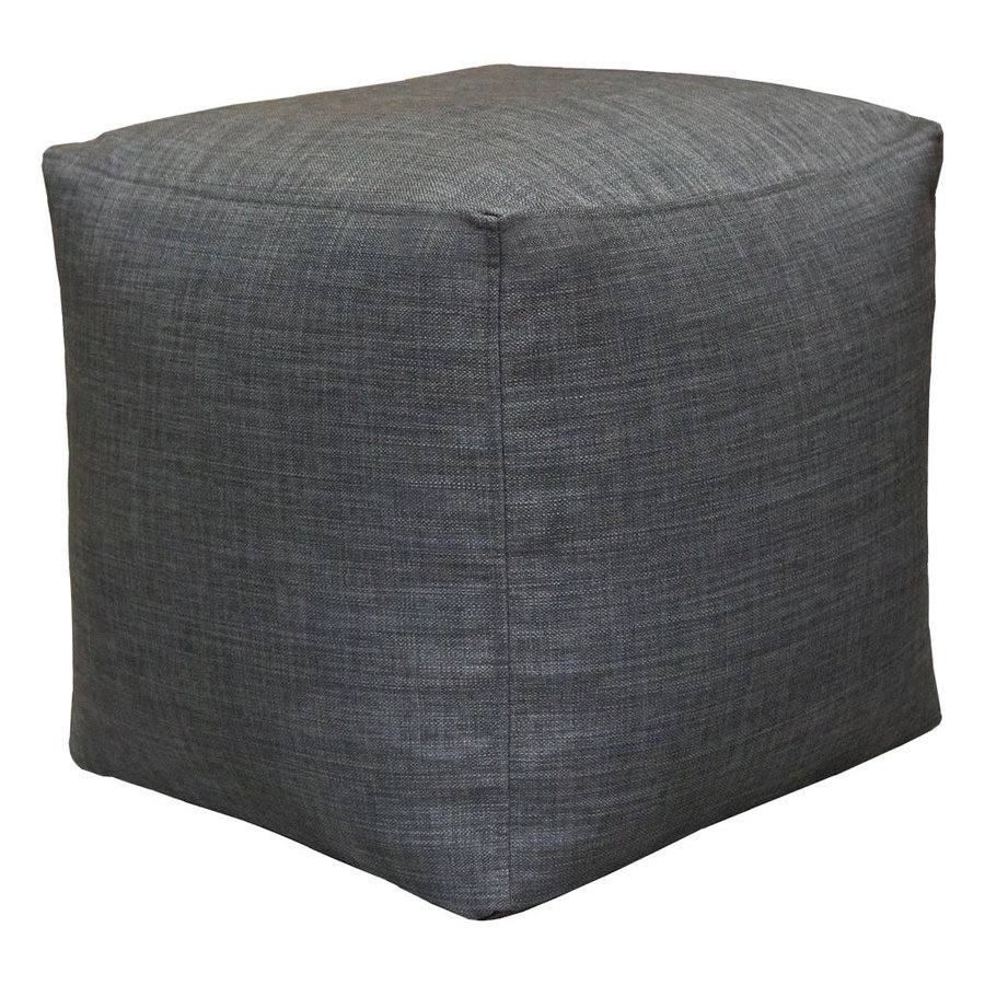 LINA BEAN BAG OTTOMAN  GREY