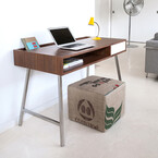 JUNCTION DESK Walnut par Gus* Modern