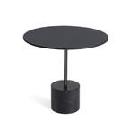 TABLE D'APPOINT CIRCULO EN MÉTAL NOIR GRANDE