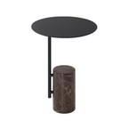 BUTLER SIDE TABLE BLACK METAL SMALL