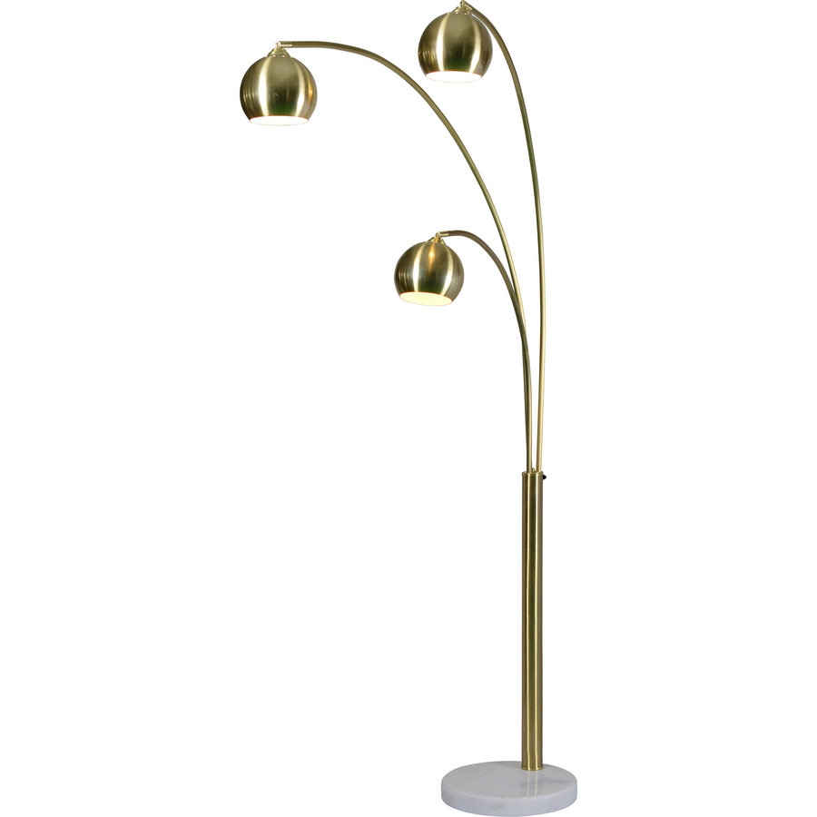DORSET BRASS FINISH - PENDANT LAMP / FLOOR MODEL