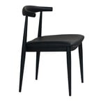 CHAISE ELBOW / MÉTAL TOUT NOIR