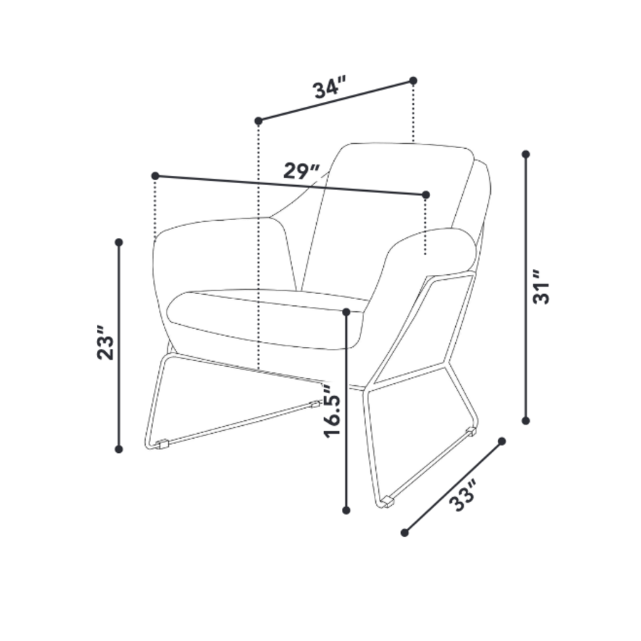 FAUTEUIL JASPER TAN