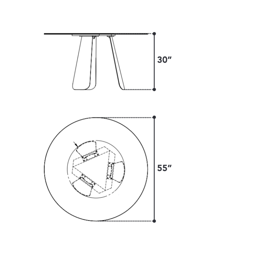 PALAZZO DINING TABLE