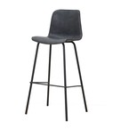 TABOURET COMPTOIR  ERWIN GRIS