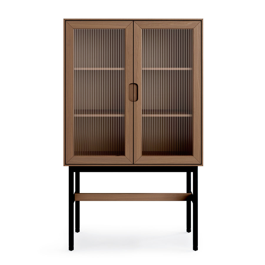 MUNRO VITRINE WALNUT