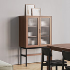 MUNRO VITRINE WALNUT