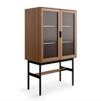 MUNRO VITRINE WALNUT