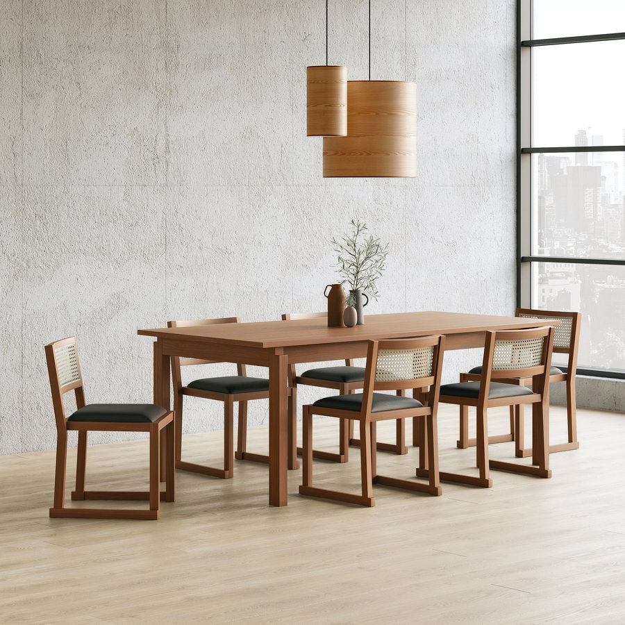 ANNEX DINING TABLE EXTENDABLE WALNUT by Gus* Modern