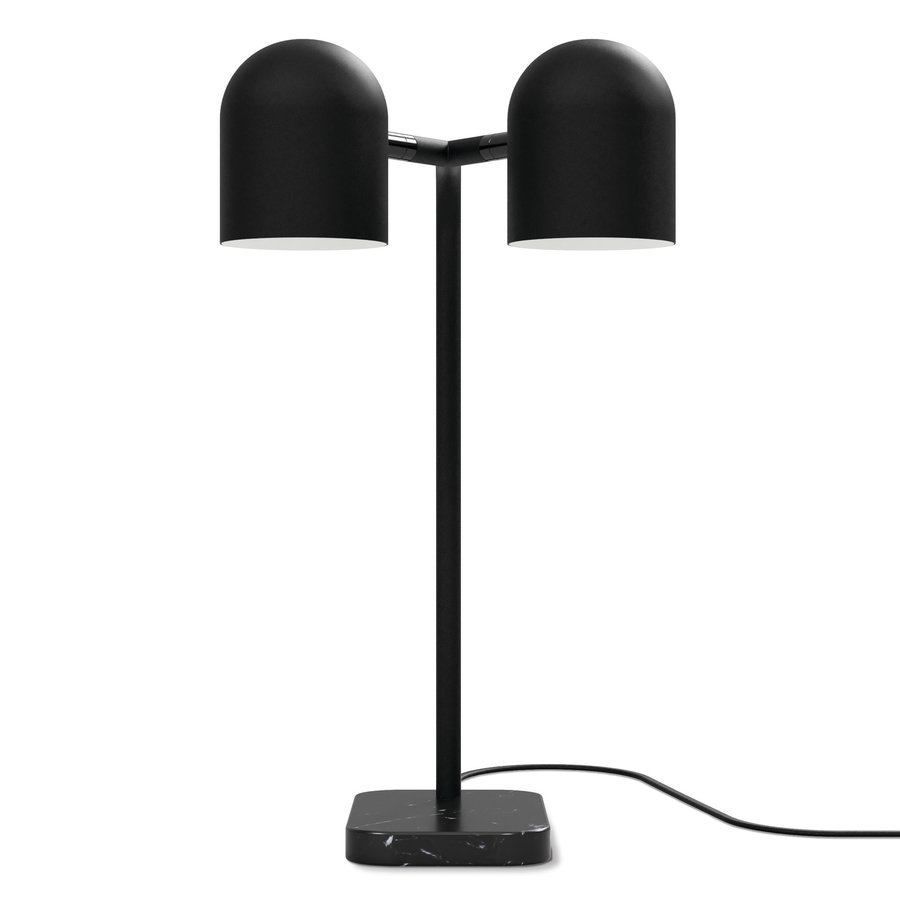 LAMPE DE TABLE TANDEM NOIRE par Gus* Modern