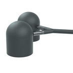 TANDEM FLOOR LAMP BLACK