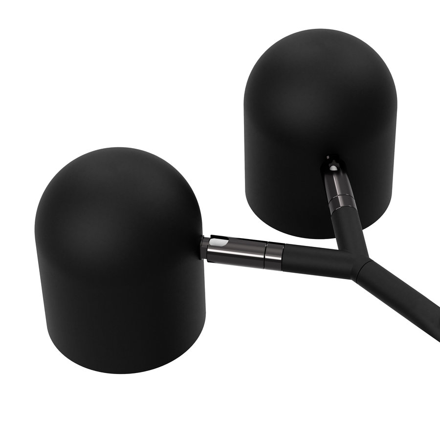 TANDEM FLOOR LAMP BLACK