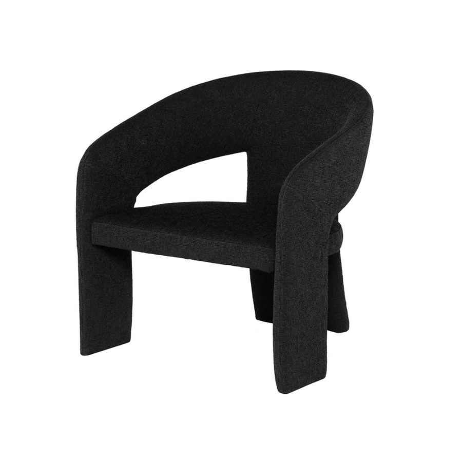 FAUTEUIL ANISE NOIR