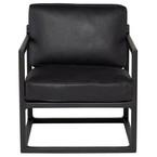 LIAN ARMCHAIR RAVEN LEATHER