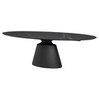 TAJI  DINING TABLE BLACK 93''