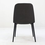 MIA CHAIR DARK GREY SYNTHETIC LEATHER