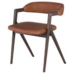 ANITA CHAIR LEATHER DESERT