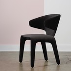 BANDI CHAIR SHADOW GREY VELVET