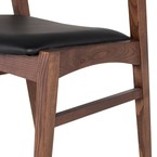 BJORN CHAIR WALNUT/BLACK