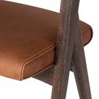 ANITA BAR STOOL LEATHER DESERT