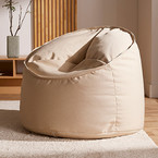 BEAN BAG FLOWR BEIGE