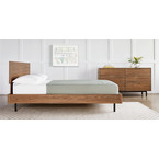 MUNRO BED WALNUT