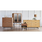 MUNRO 4 DRAWERS WALNUT by Gus* Modern